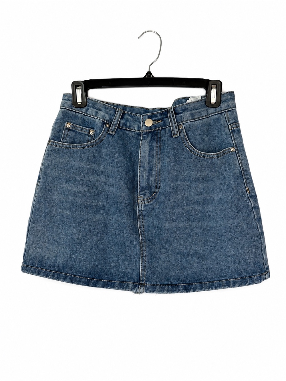 Classic Blue Denim Mini Skort